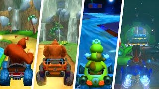 Evolution of Mario Kart 7 Retro Tracks 2011  2018 [upl. by Durand]