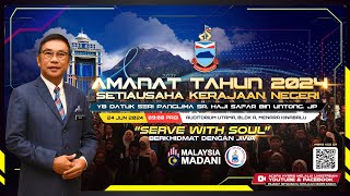 Majlis Amanat Setiausaha Kerajaan Negeri Sabah Tahun 2024 [upl. by Nahpos]