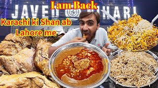 Javed Nihari in Lahore  Karachis oldest and best Nihari  Best Nihari in Lahore  Biryani  Pulao [upl. by Karsten411]