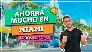 Cómo ahorrar MUCHO en tu viaje a MIAMI ¡Consejos importantes para viajar con poco gasto [upl. by Annairol386]