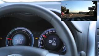 Auris Hybrid eco driving tips 40L100km [upl. by Orvah]