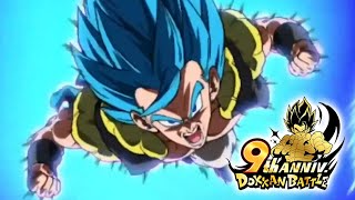 Dragon Ball Z Dokkan Battle 9th Anniversary LR Gogeta Blue amp Full Power Broly Rap [upl. by Melone]