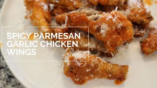 Spicy Parmesan Garlic Chicken Wings  ASMR Cooking  Chicken Wing Recipe  How to Bake Chicken Wings [upl. by Ruth]