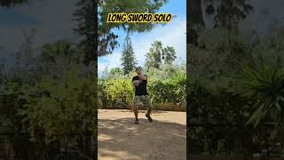 Long Sword Solo longsword swordsmanship hema fencing byzantineswordsmanship [upl. by Racso]