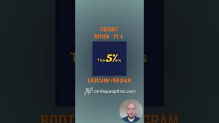 The5ers Review  Pt 6  Bootcamp Program propfirmreview propfirm the5ers [upl. by Durtschi451]