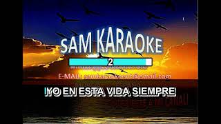 De mil amores MARCO ANTONIO SOLIS Karaoke 🎤 [upl. by Notak]