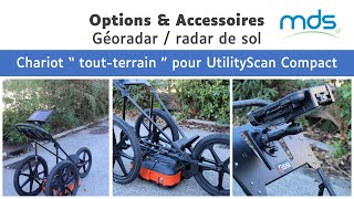 Options amp accessoires  Chariot géoradar toutterrain  UtilityScan Compact GSSI [upl. by Asilla]