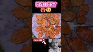 FISHFRY🤤😵‍💫  cooking fish fry  fishfry recipe cooking food shorts Comedybhubon [upl. by Nyliac925]