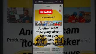 Agnico Eagle Scam Alert [upl. by Powder]