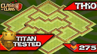 Epic Town Hall 10 Trophy Base TITAN TESTED 275 Walls Update [upl. by Gnehc223]