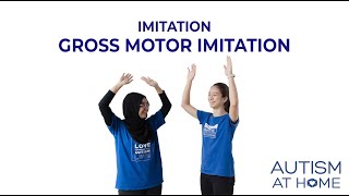 Gross Motor Imitation 49  Autism at Home [upl. by Arliene]