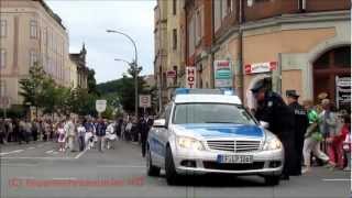 2012 06 17 Polizei  Rettungsambulanz  FF Greiz beim Park und Schlossfest Greiz [upl. by Fredra]