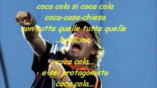 Vasco Rossi  Bollicine Con Testo [upl. by Ennalorac500]