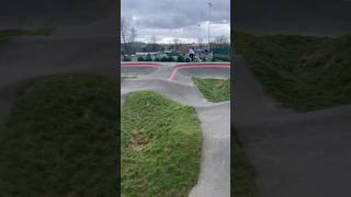 Pump track with Lucas mtb bmx jump [upl. by Adrahs]