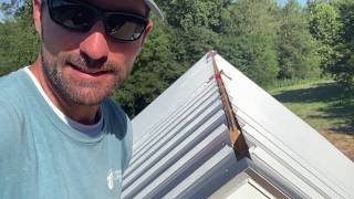 How to Install Standing Seam Metal Roofing [upl. by Inglis]