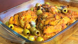 Chicken and potatoes Easy oven baked chicken  Healthy baked chicken recipe  2020 [upl. by Helali]