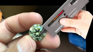 Moissanite v Diamond Testers  Pass or Fail [upl. by Nyrahs]