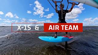 Starboard X15 wingboard amp Freewing Air Team REVIEW [upl. by Charmaine]