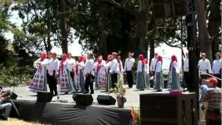 Pyatnitsky Folk Choir at Fort Ross Bicentennial [upl. by Ayot51]