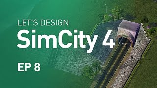 Lets Design SimCity 4 — EP 8 — Diverging Diamond Interchange [upl. by Carlynn]