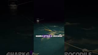 Shark Attack on Saltwater Crocodile in Australia  Investigative Short [upl. by Labannah77]