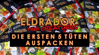 Schleich ® Eldrador ® Mini Creatures  Serie 2  2022  neue Monster  Teil 1  5 Tüten auspacken [upl. by Toms]