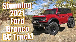 Stunning RC Car Traxxas TRX4 2021 Ford Bronco Scale amp Trail Crawler Review  RC Driver [upl. by Cormack910]