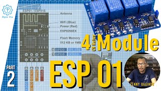 P2 ESP01 4CH Relay Module Subtittled [upl. by Niboc]