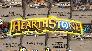 Hearthstone But Its EVERY Keyword [upl. by Rosemare]