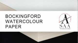 How to Use Bockingford Watercolour Paper [upl. by Ennahgiel32]