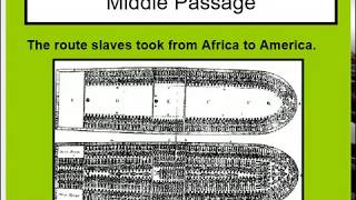 Colonies Part 4 Triangular Trade amp Slavery [upl. by Airdnek]