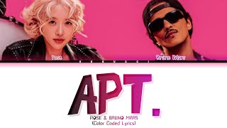 Rosé amp Bruno Mars  APT Sub Español  Color Coded HANROMESP [upl. by Drofub]