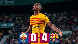 ELCHE 0 4 BARÇA  LALIGA 202223 MD27 [upl. by Troy377]