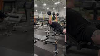 Incline dumbbell press with 3 sec pause [upl. by Notgnihsaw]