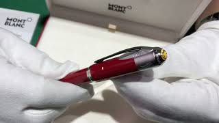 MONTBLANC GREAT CHARACTERS ENZO FERRARI SPECIAL EDITION PEN [upl. by Affrica]