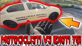 MOTOCICLISTI VS IDIOTI 75 POLITIA LOCALA [upl. by Eked]