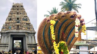 Ghati Subramanya temple complete tour video  drone view [upl. by Nohj]