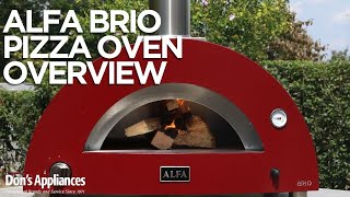 Alfa Brio Outdoor Pizza Oven Overview [upl. by Ynnahc]