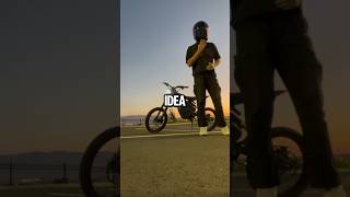 My genius first video idea funny funnyvideo clueless motorcycle [upl. by Aetnuahs]