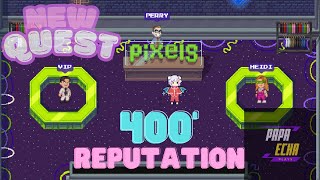 How to get 400 reputation Pixels chapter 2 Bahasa Indonesiapixelsxyz pixelscreator [upl. by Harias]