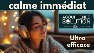 Acouphènes Solution Thérapie innovante Musique relaxante  Bruit blanc ultra efficace [upl. by Malita]