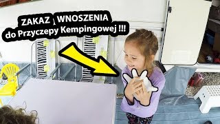 Nie Wnoście Tego do Przyczepy Kempingowej  Grozi Zalaniem  Vlog 220 [upl. by Nnylyrehc]