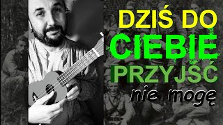 DZIŚ DO CIEBIE przyjść nie mogę  UKULELE tutorial Kołysanka Leśna [upl. by Ruthe43]