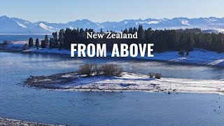 New Zealand from Above Pt 1  DJI 4K Video by Not So Creative newzealandvlog winter dji drone [upl. by Neerom]