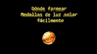 DARK SOULS REMASTERED  Dónde farmear Medallas de luz solar fácilmente [upl. by Anirazc]