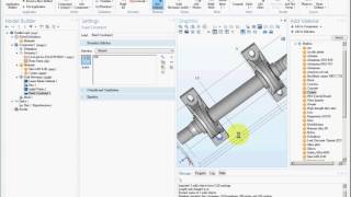 COMSOL CAE 5 1 Eigenfrequency Analysis Nature Vibration [upl. by Akfir]