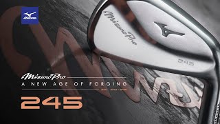 Mizuno Pro 245 irons  Official RampD Summary [upl. by Adiarf]