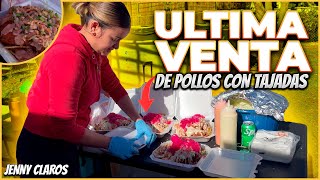 LA ULTIMA VENTA DE POLLOS CON TAJADAS 🍗😨😱 🇭🇳 JENNY CLAROS VLOGS [upl. by Ecirtael96]