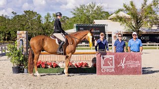 Kendall Barnes amp One In A Million  2500 CFHJA hunter derby [upl. by Niles]