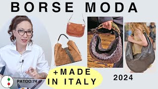 BORSE MODA TENDENZA INVERNO e Borse Pelle Made in Italy 2024 25 Patoo74 Accessori donna fall fashion [upl. by Onidranreb111]